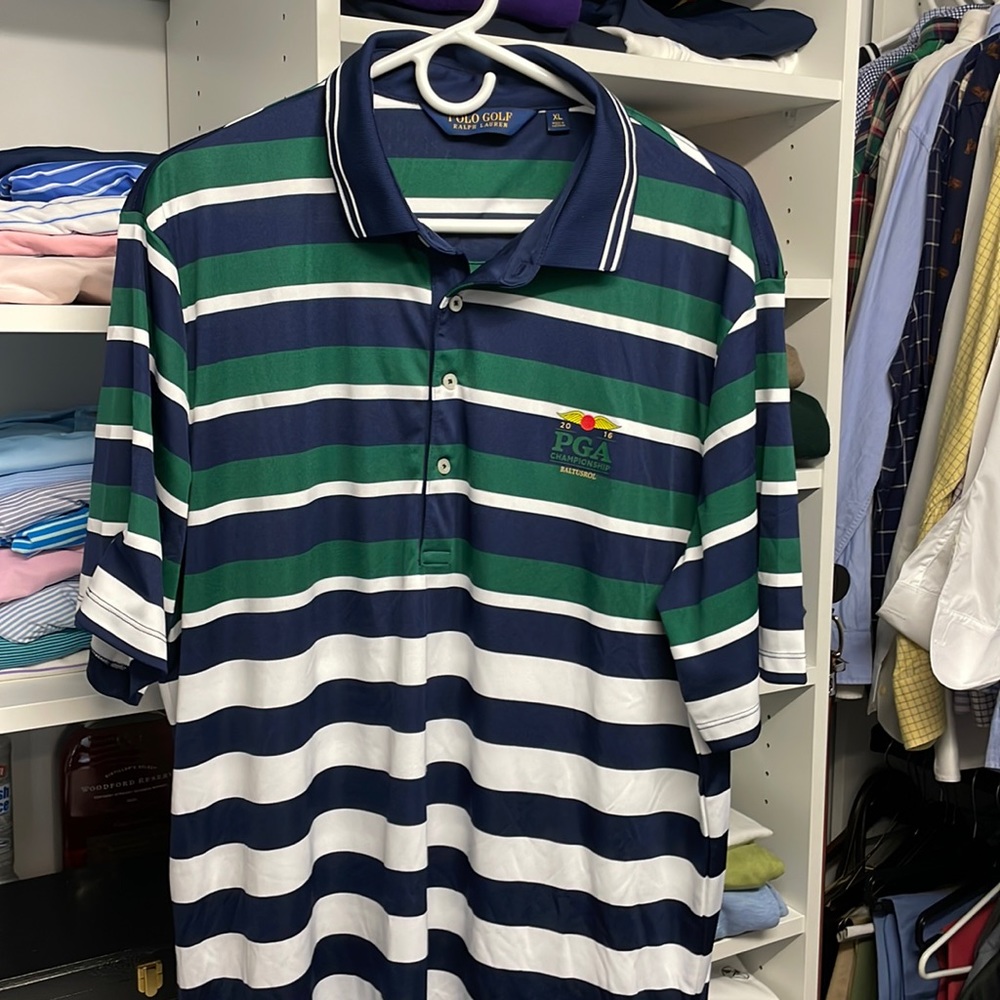 Baltusrol Golf Club Polo Ralph Lauren Shirt Size XL 2016 PGA Championship